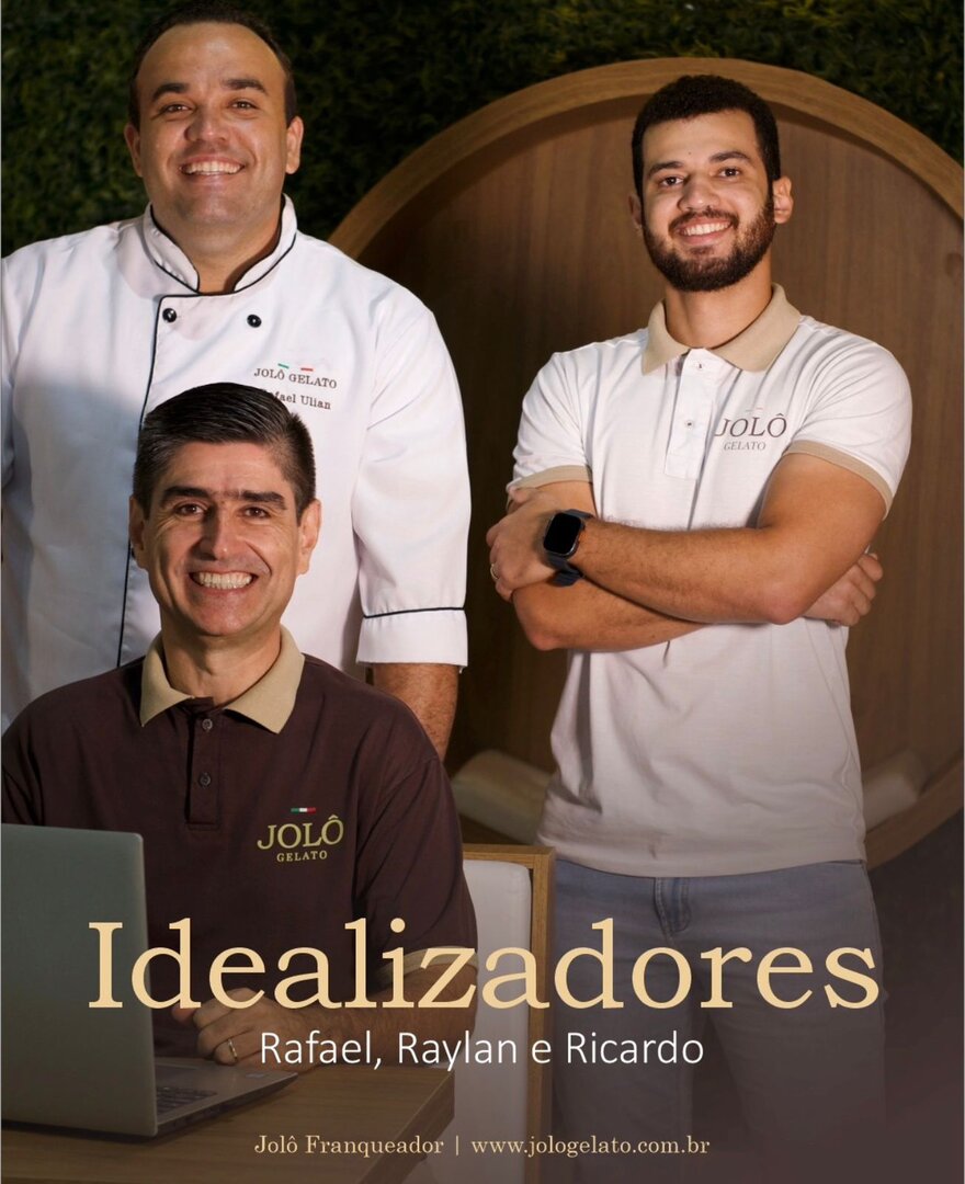 Sócios JOLÔ Gelato